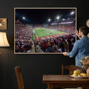 Washington-Grizzly Stadium Canvas Print, American Football