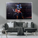 American Football Wall Art Canvas Print, Stadium Sport Wall