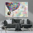 Up Pixar Poster, Look Up Pixar Wall Art, Up Pixar Canvas,