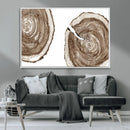 Wood Tree Ring Wall Art Canvas Prints, Tree Rings –