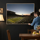 Oregon Ducks Football Team Print - Eugene Autzen Stadium
