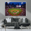 St. Louis Cardinals Baseball Team Print - Busch Stadium Wall by MyGreatCanvas | Canvas Wall Art Prints | Photo Prints & Wall Decor