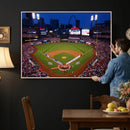 St. Louis Cardinals Baseball Team Print - Busch Stadium Wall