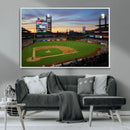 Citizens Bank Park Philadelphia Phillies Wall Art Canvas |