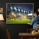 Columbus Crew Stadium Match Triple Canvas Wall Art - Dynamic