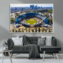 Los Angeles Dodgers Dodger Stadium Wall Art Canvas Print -
