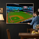 Miami Marlins Baseball Team Print - Miami LoanDepot Park