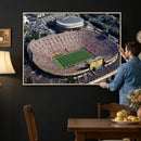Michigan Wolverines Football Team Print - Ann Arbor Michigan