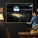 Milwaukee Bucks Basketball Print - Fiserv Forum Stadium Wall