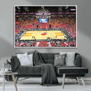 Miami Heat Basketball Team Print Wall Art- Kaseya Center by MyGreatCanvas | Canvas Wall Art Prints | Photo Prints & Wall Decor