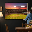 Oakland Athletics Baseball Team Print - Oakland Coliseum