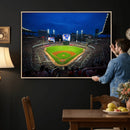 Truist Park Night Game Canvas Art - Atlanta Braves Stadium