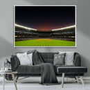 Yankee Stadium Night Game Triple Canvas, Yankee Stadium