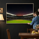 Yankee Stadium Night Game Triple Canvas, Yankee Stadium