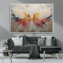 Golden Angel Wings Wall Art Canvas Print – Stunning Abstract by MyGreatCanvas | Canvas Wall Art Prints | Photo Prints & Wall Decor