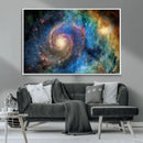 Spiral Galaxy Wall Art Canvas Print