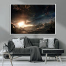 Avengers Planet Wall Art Canvas Print