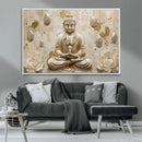 Serene Buddha Wall Art | Yoga Room Decor and Meditation Wall