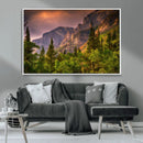 Colorado Rockies Mountains Wall Art Canvas Print | Ready to