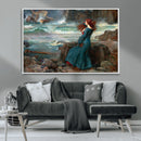 Miranda by the Shore Wall Art Canvas Print – Tempest Scene by MyGreatCanvas | Canvas Wall Art Prints | Photo Prints & Wall Decor