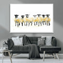 Farmhouse Wall Art Sheep Print | Ready to Hang Framed Canvas by MyGreatCanvas | Canvas Wall Art Prints | Photo Prints & Wall Decor