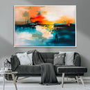 Colorful Abstract Wall Art | Bold Modern Canvas Print |
