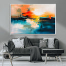 Colorful Abstract Wall Art | Bold Modern Canvas Print |