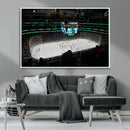 American Airlines Center Dallas Stars Wall Art Canvas Print