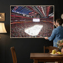 Barton Malow Little Caesars Arena Detroit Wall Art Canvas