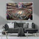 United Center Chicago Bulls Stadium Wall Art Canvas Print