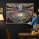 United Center Chicago Bulls Stadium Wall Art Canvas Print