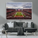 Florida Tampa Raymond James Stadium Wall Art Canvas Print - by MyGreatCanvas | Canvas Wall Art Prints | Photo Prints & Wall Decor