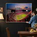 NC State Wolfpack Football Team Print - Raleigh