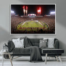 Framed Florida State Seminoles Football Team Print -