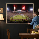 Framed Florida State Seminoles Football Team Print -