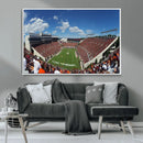 Virginia Tech Hokies Football Team Print - Blacksburg Lane