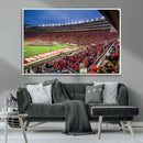 Wisconsin Badgers Football Team Print - Madison Camp Randall by MyGreatCanvas | Canvas Wall Art Prints | Photo Prints & Wall Decor