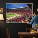 Wisconsin Badgers Football Team Print - Madison Camp Randall