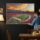 Camp Randall Stadium Wisconsin Badgers Large Wall Art Canvas