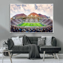 Brigham Young University Cougars Football Team Print - Provo