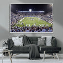 Brigham Young University Cougars Football Print Canvas -