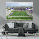 KState Wildcats Football Team Print - Manhattan Bill Snyder by MyGreatCanvas | Canvas Wall Art Prints | Photo Prints & Wall Decor