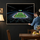 Denver Broncos Football Team Print Canvas- Denver Empower