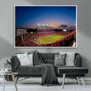 Wolfpack Football Team Wall Art Print - Raleigh