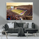 University of Kansas Jayhawks Football Team Print - Lawrence by MyGreatCanvas | Canvas Wall Art Prints | Photo Prints & Wall Decor