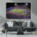 University of Kansas Jayhawks Football Team Print - Lawrence by MyGreatCanvas | Canvas Wall Art Prints | Photo Prints & Wall Decor