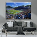 University of North Carolina Tar Heels Team Canvas Print -