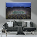 University of Michigan Wolverines Football Team Print - Ann by MyGreatCanvas | Canvas Wall Art Prints | Photo Prints & Wall Decor