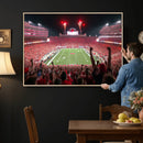 University of Nebraska Cornhuskers Football Team Print -