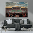 University of Nebraska Cornhuskers Football Team Print -